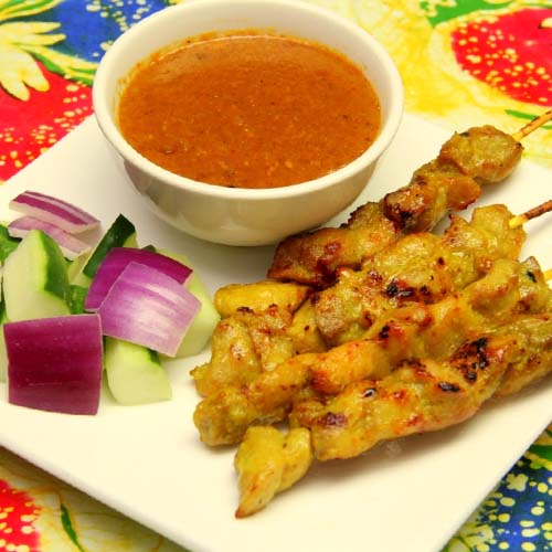Satay Skewer Beef or Chicken (4) Satay Skewer Beef or Chicken (4)